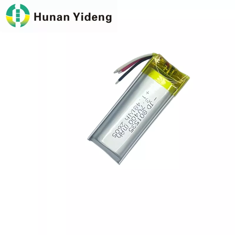 3,7 V 600 mAh 801535 lapos lítium-polimer újratölthető lipo akkumulátor