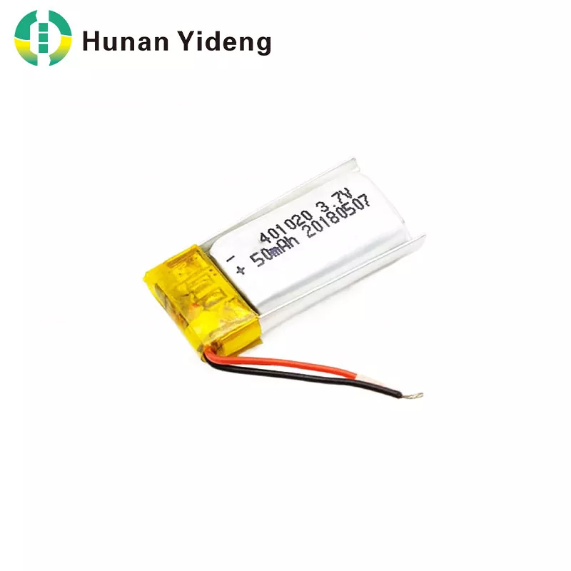 401020 3,7 V 500 mAh lítium polimer akkumulátor