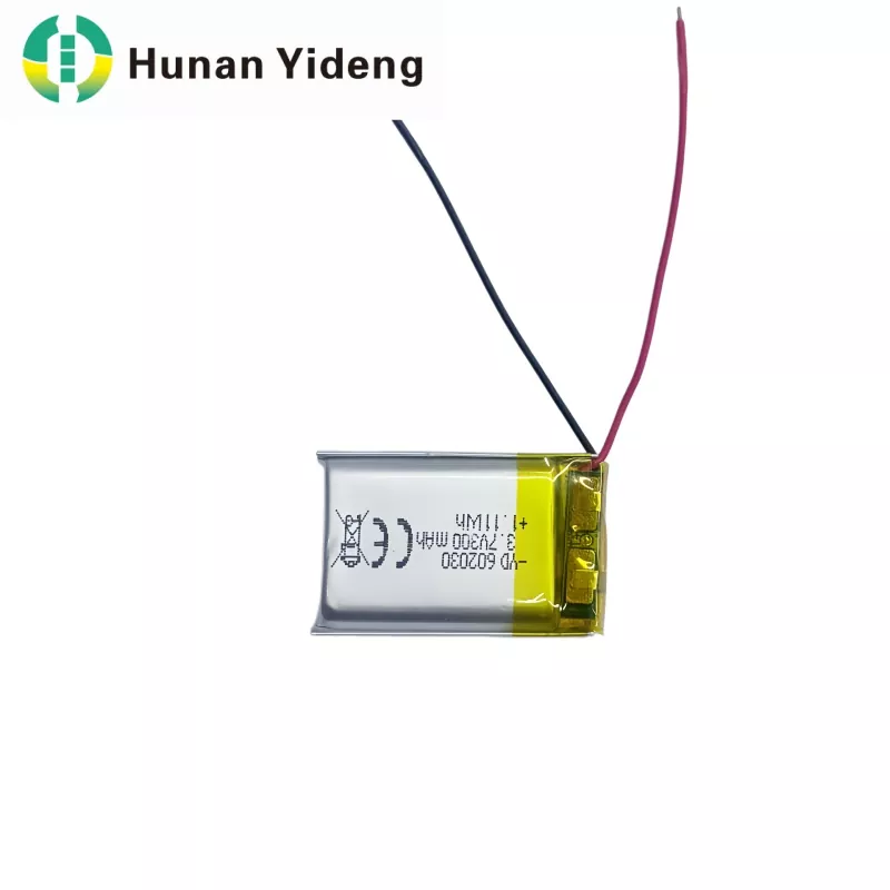 602030 3,7 V 300 mAh Li polimer akkumulátor intelligens hangszóróhoz