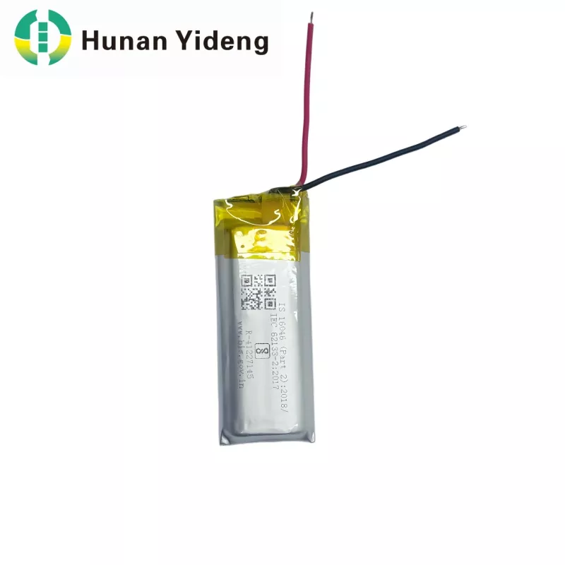 801435 3,7 V 500 mah Li-Ion akkumulátorcsomag 1,48 Wh intelligens ajtózárhoz
