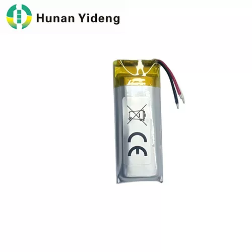 3.7V 600mAh 801535 Flat Lithium Polymer Rechargeable Lipo Battery