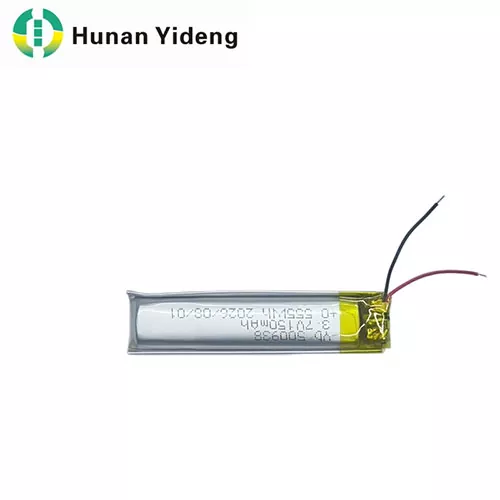 500938 3.7V 150mAh Square Battery pack lithium polymer battery